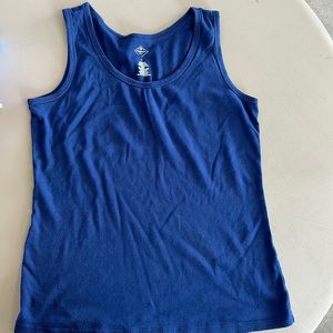 Blue tank top